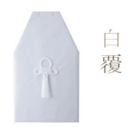 小さな家族葬Cプランの棺覆。白覆