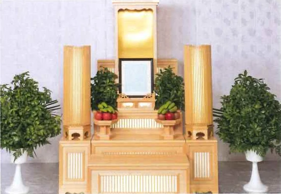 友人葬（創価学会）の祭壇